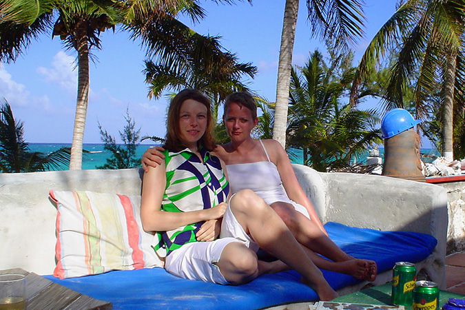 am Strand